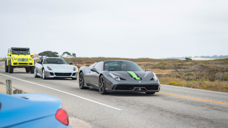 Both Ferrari and AMG had celebrations at Pebble Beach this year